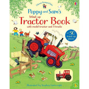 Carte cu jucarie- Poppy and Sam's Wind-Up Tractor book