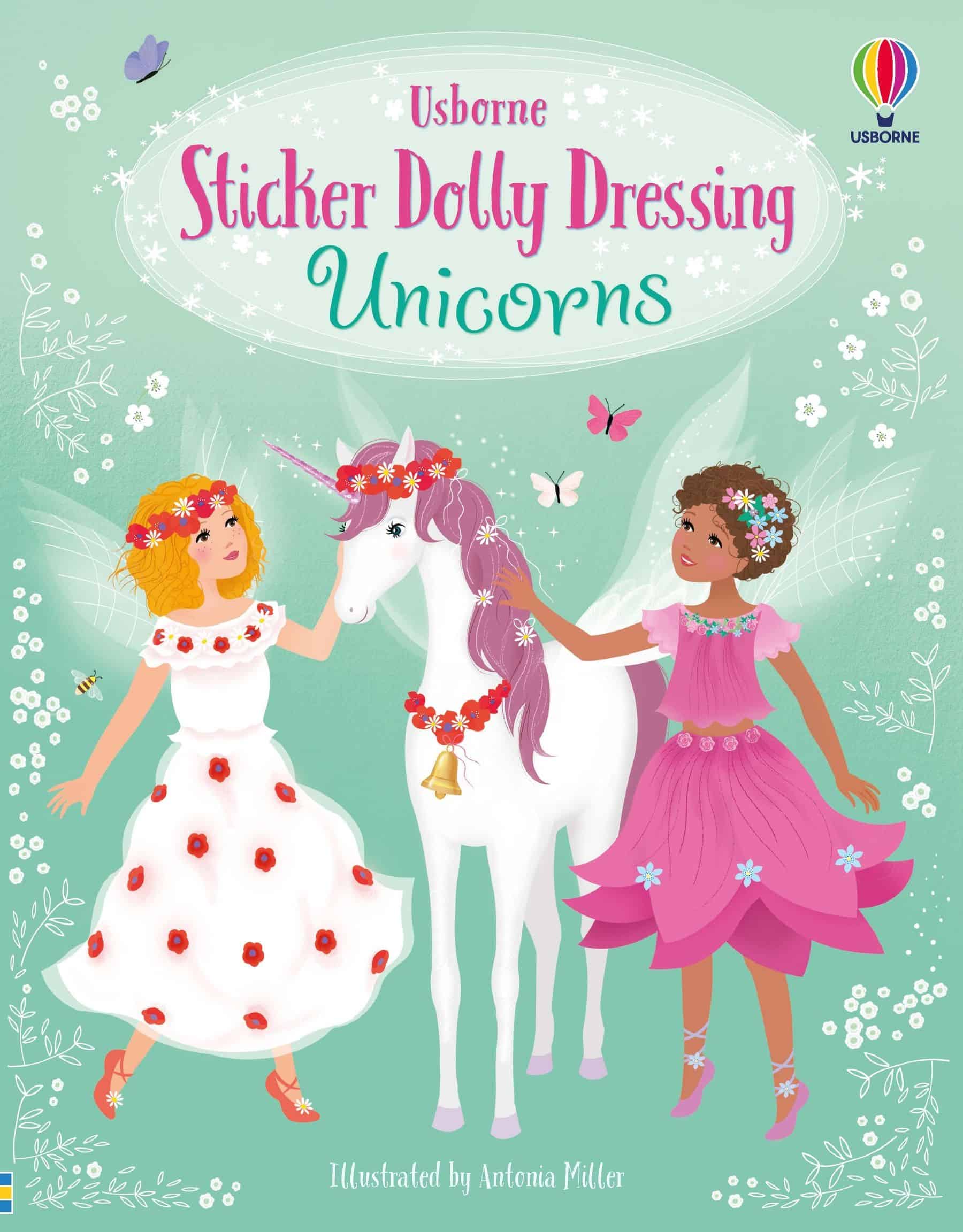 Carte pentru copii - Sticker Dolly Dressing Unicorns