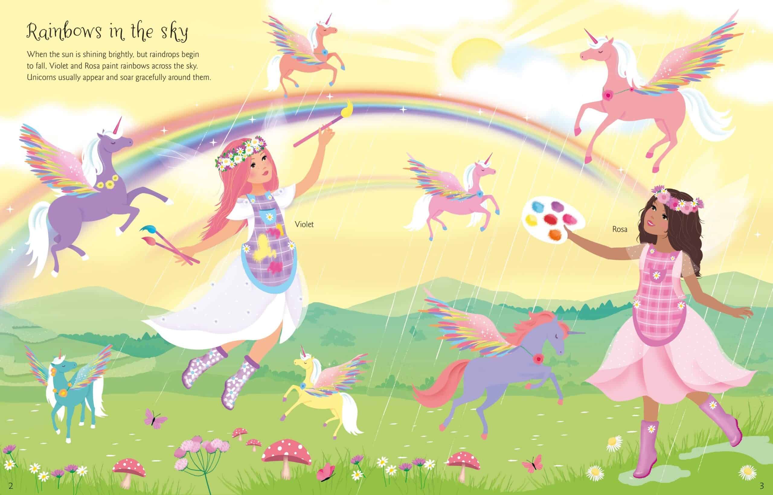 Carte pentru copii - Sticker Dolly Dressing Unicorns