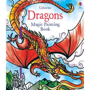 Carte de pictat cu dragoni - Dragons Magic Painting Book