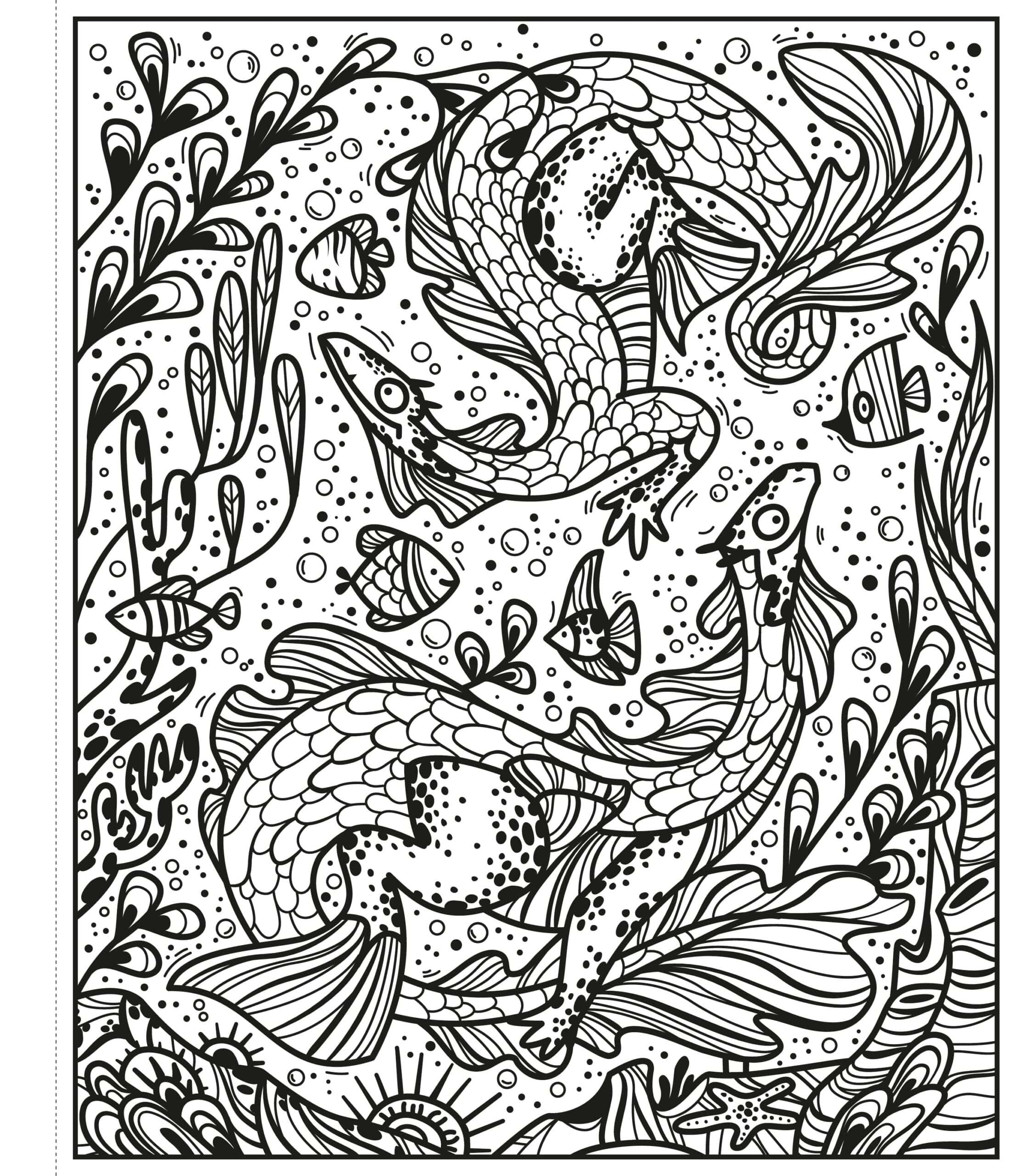 Carte de pictat cu dragoni - Dragons Magic Painting Book