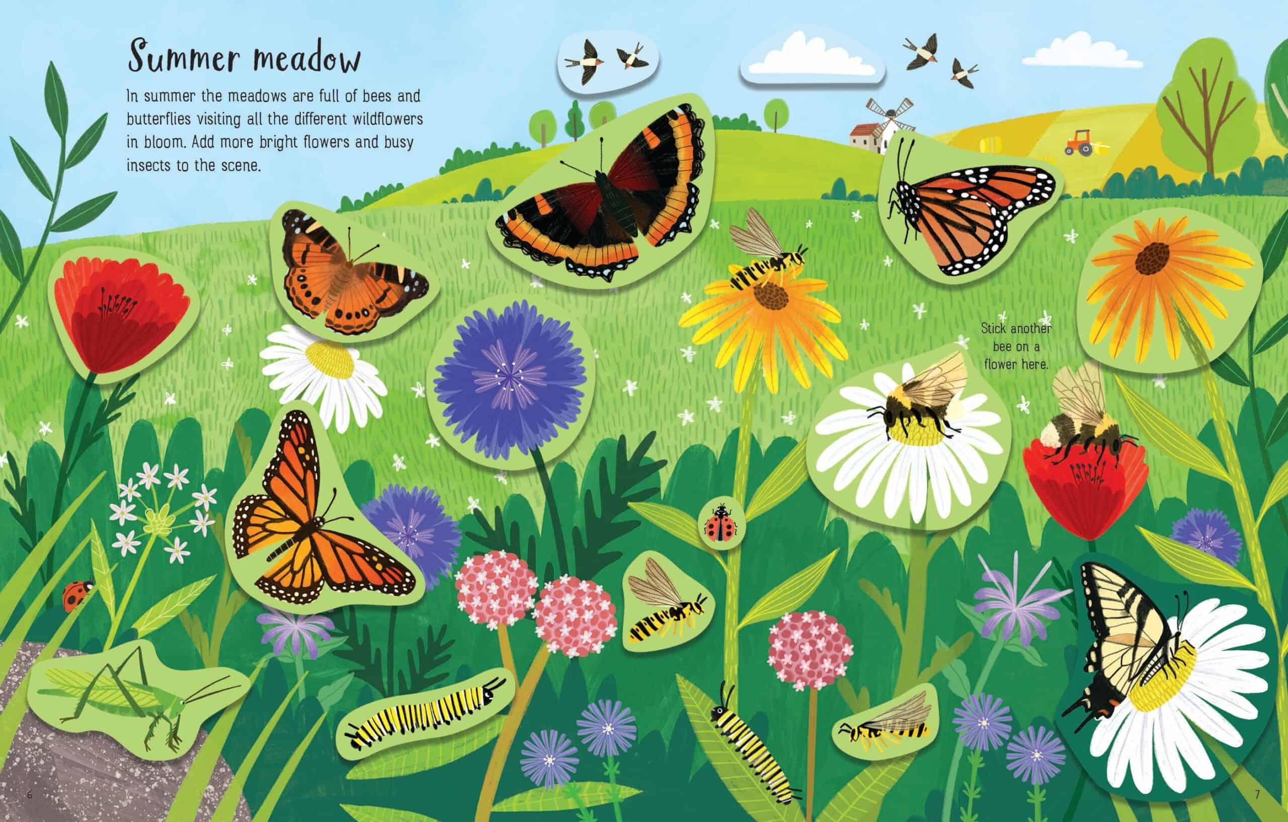Carte pentru copii - First Sticker Book Seasons
