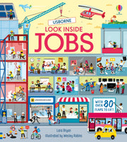 Carte pentru copii, Usborne, Look Inside Jobs, 5+ ani