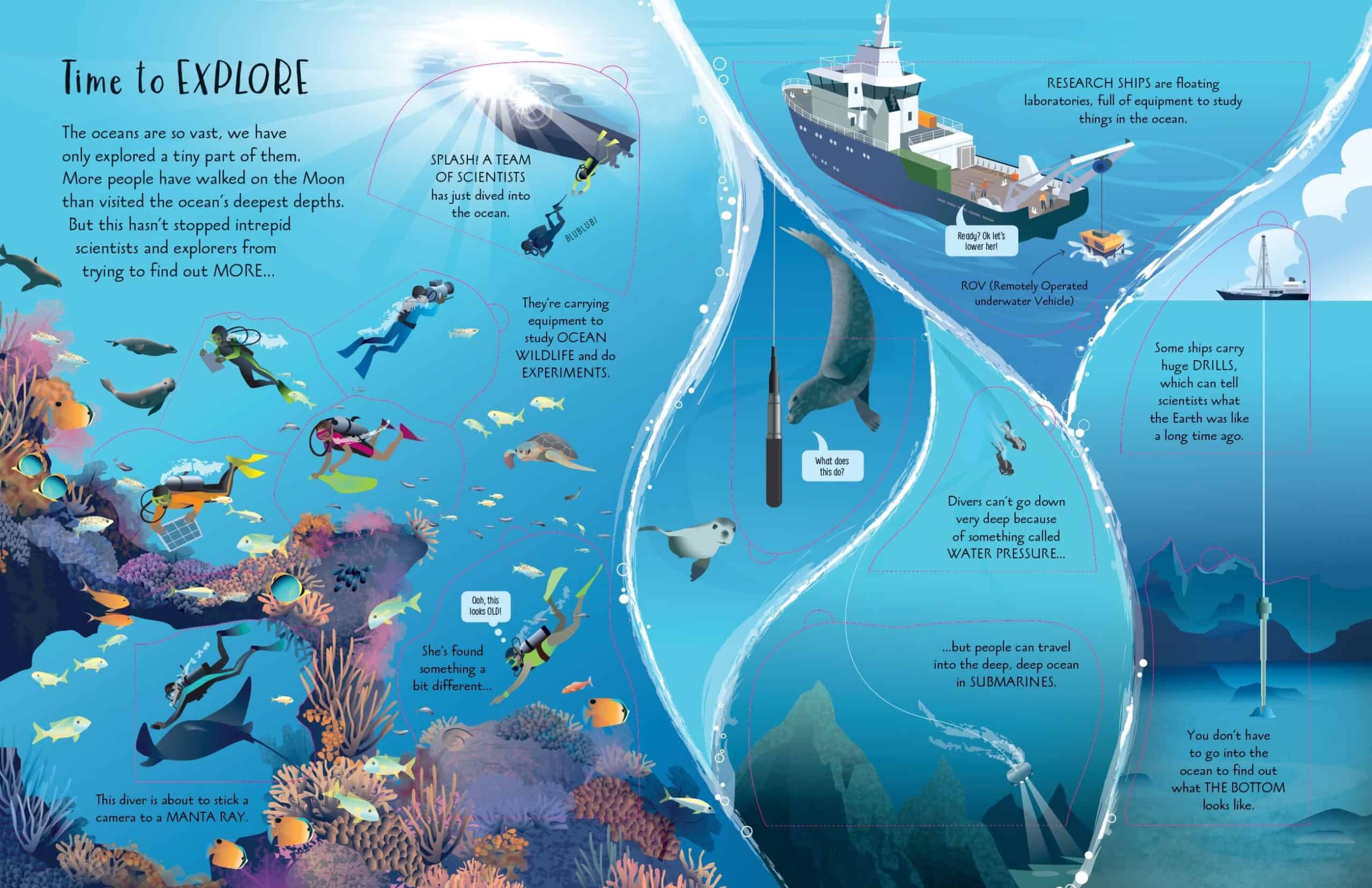 Carte pentru copii - See Inside Oceans