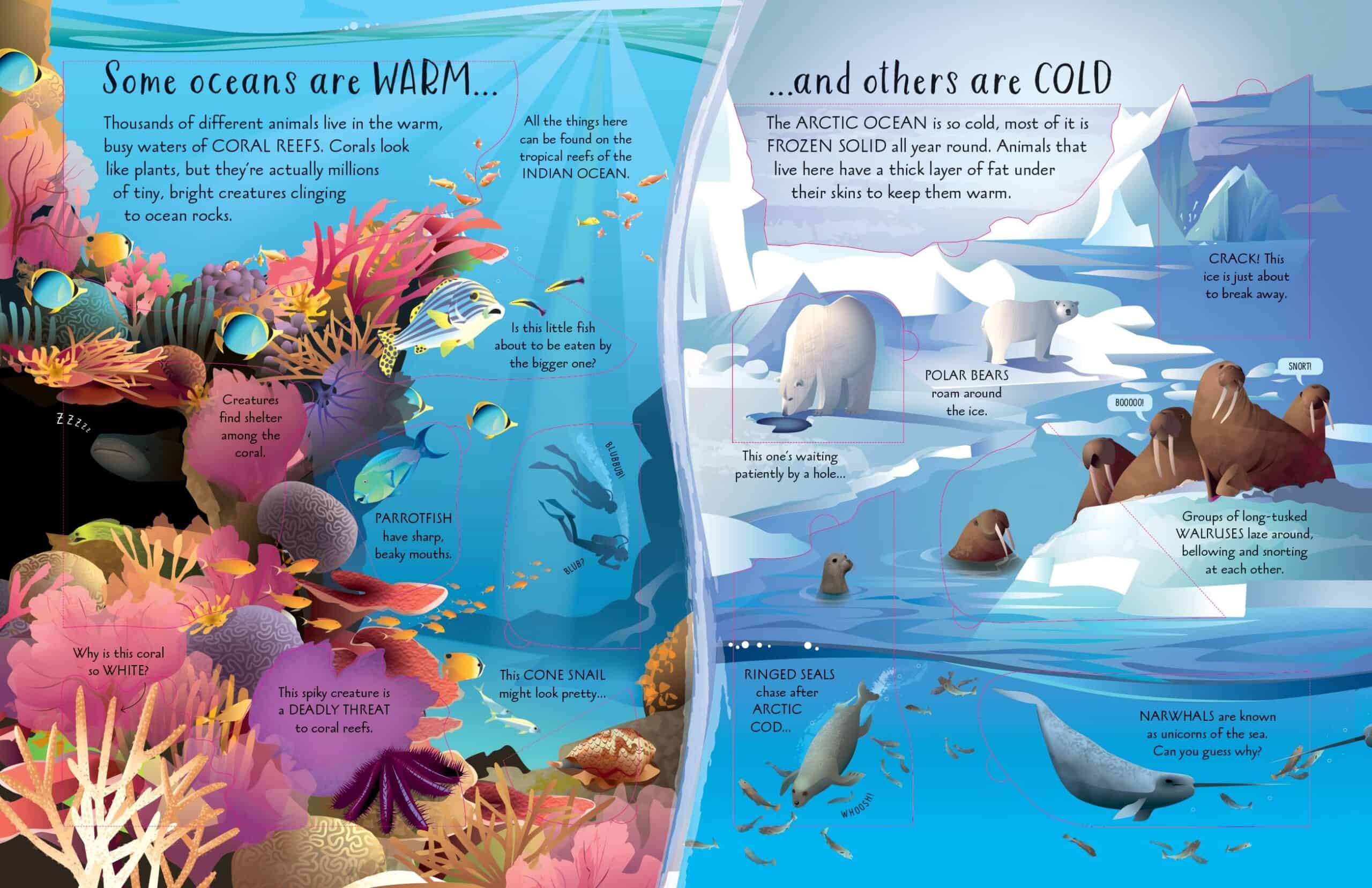 Carte pentru copii - See Inside Oceans