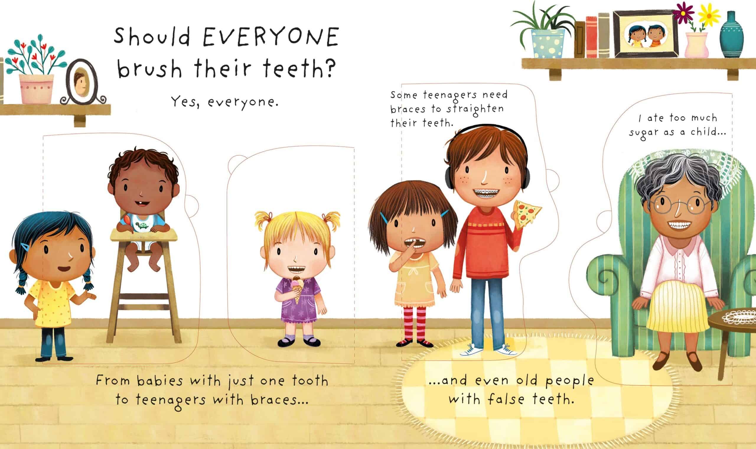 Carte pentru copii - Lift-the-flap Very First Questions and Answers: Why should I brush my teeth?