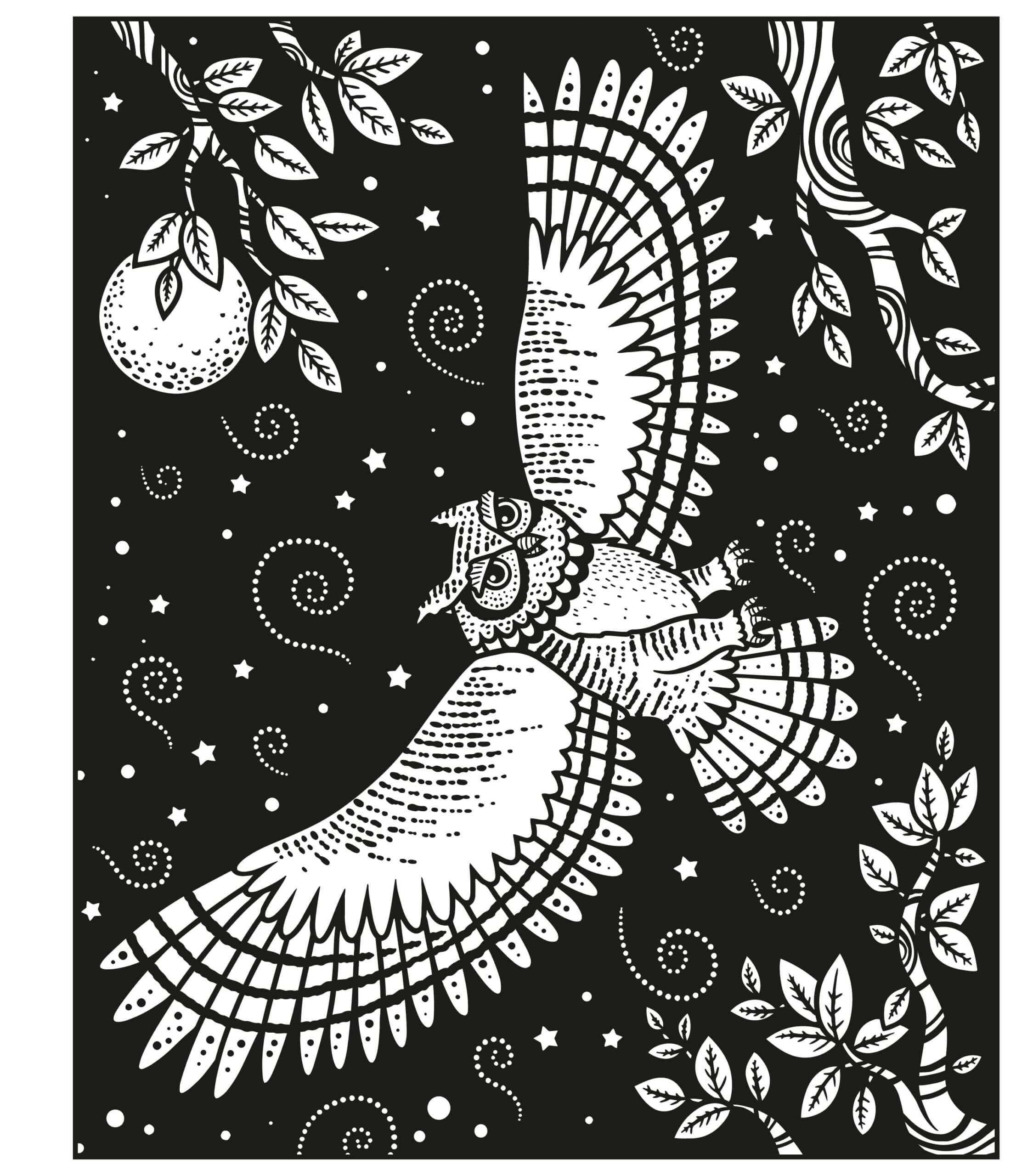 Carte de pictat cu apa- Woodland Magic Painting