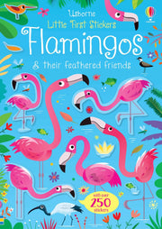 Carte pentru copii - Little First Stickers Flamingos