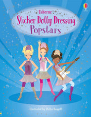 Carte cu stickere - Sticker Dolly Dressing: Popstars
