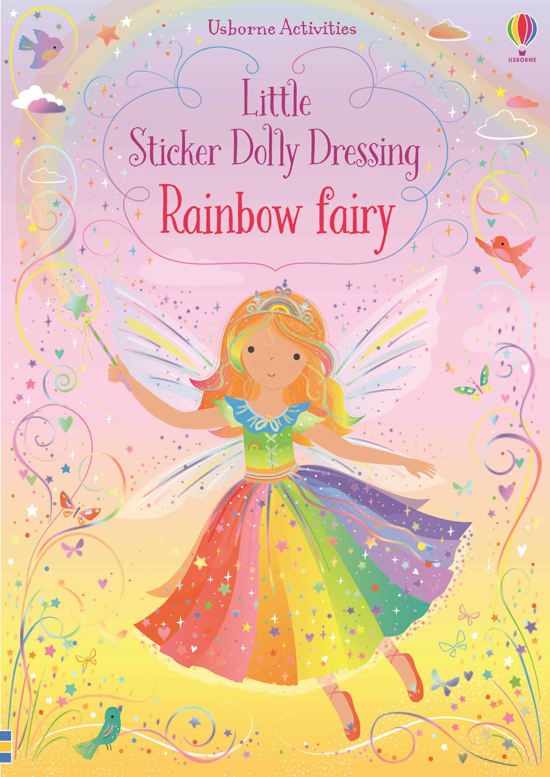 Carte pentru copii - Little Sticker Dolly Dressing Rainbow Fairy