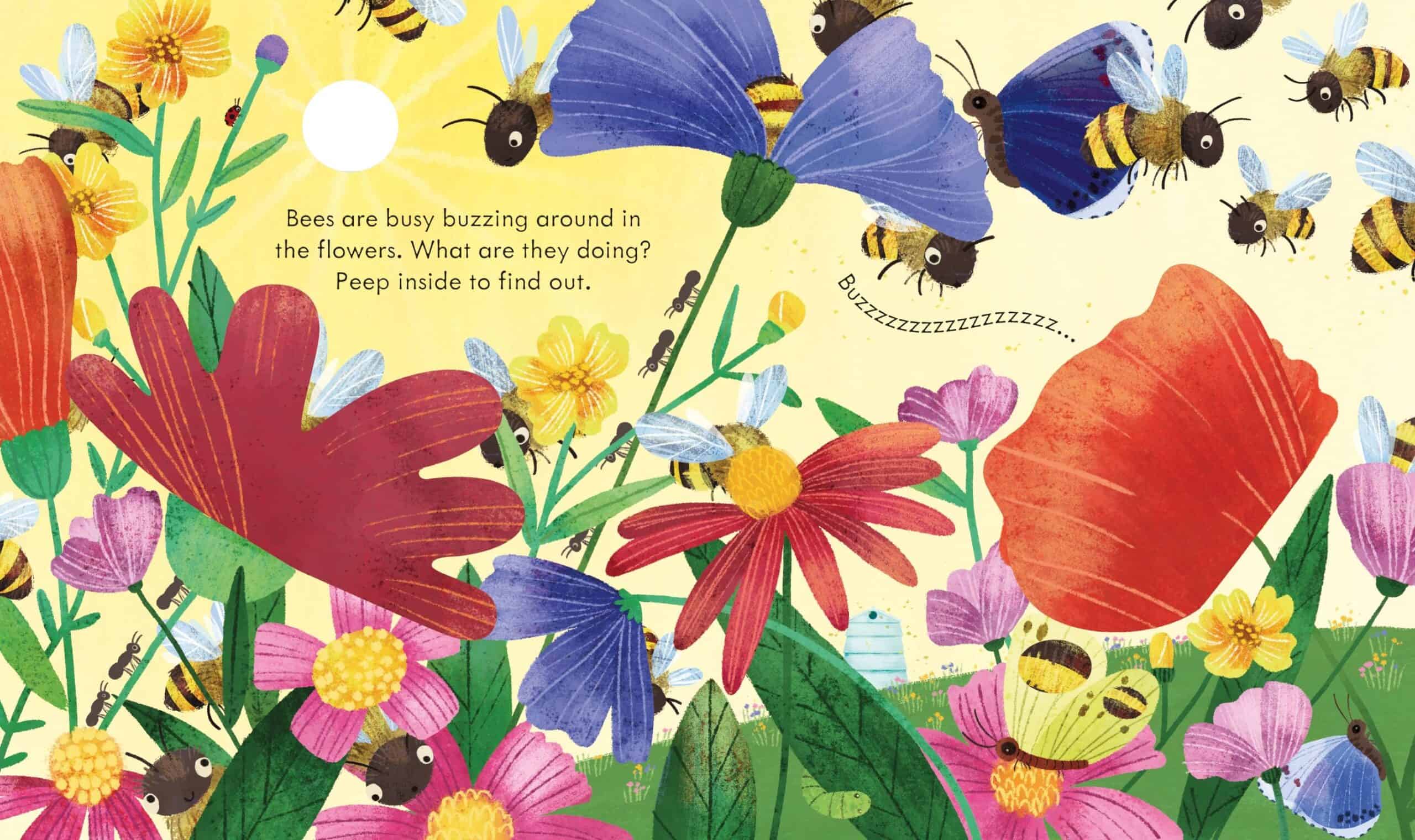 Carte pentru copii - Peep Inside a beehive