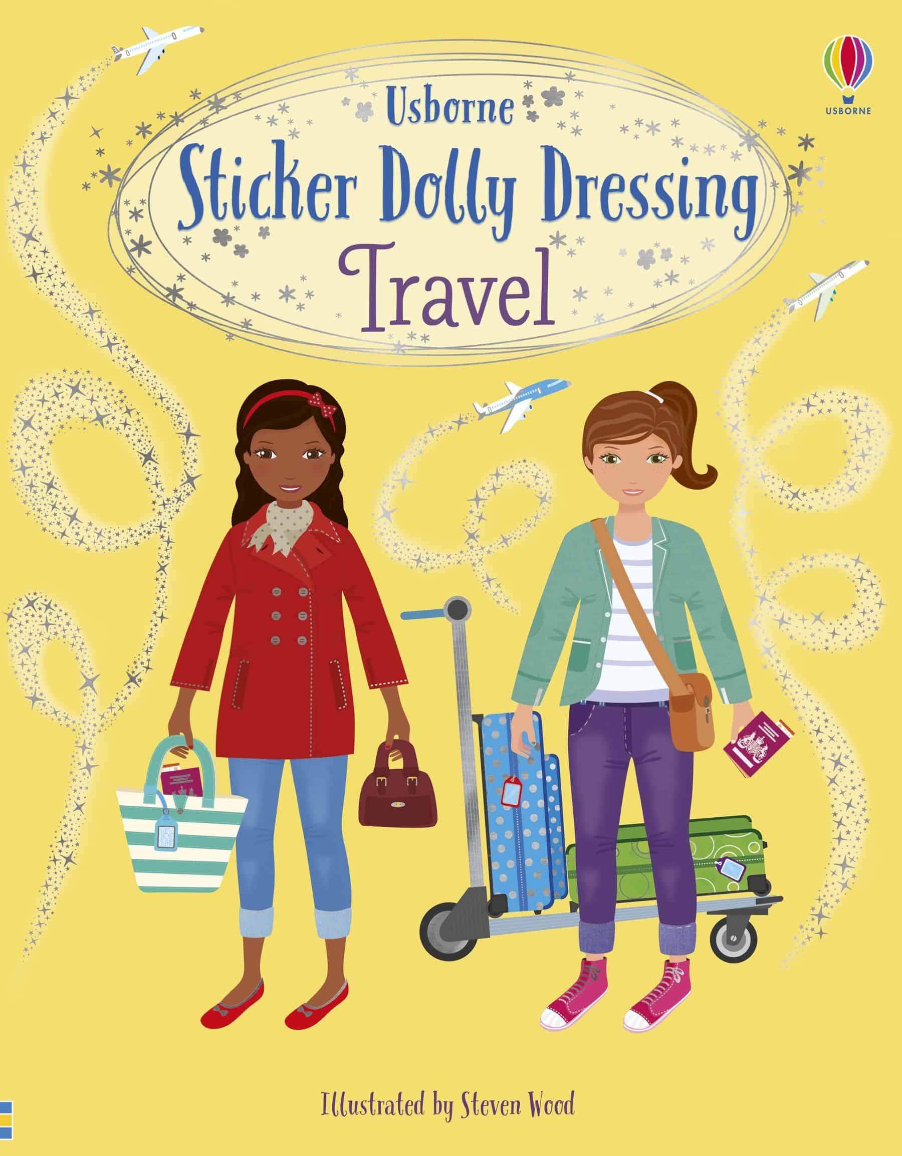 Carte pentru copii - Sticker Dolly Dressing Travel
