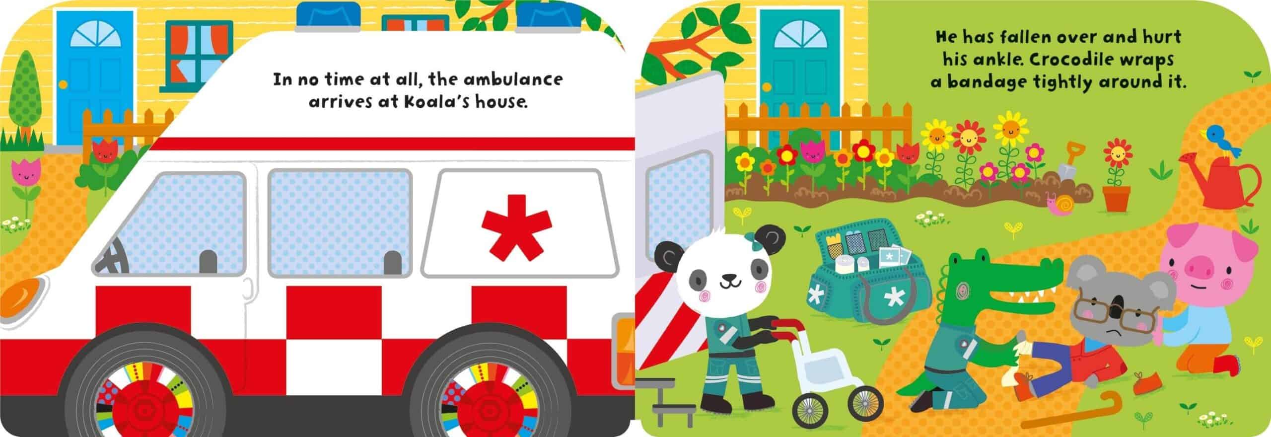 Carte pentru copii - Baby's very first Ambulance book