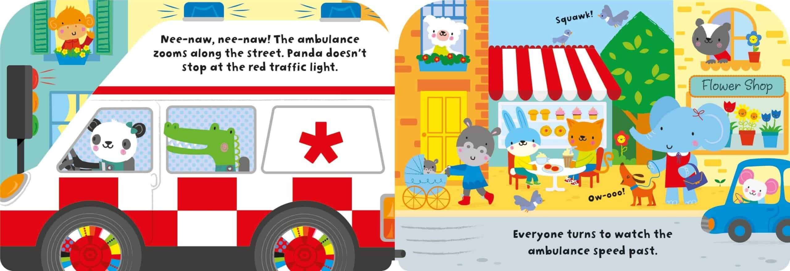 Carte pentru copii - Baby's very first Ambulance book