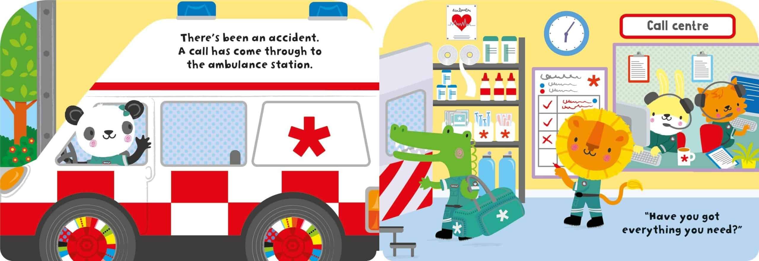 Carte pentru copii - Baby's very first Ambulance book