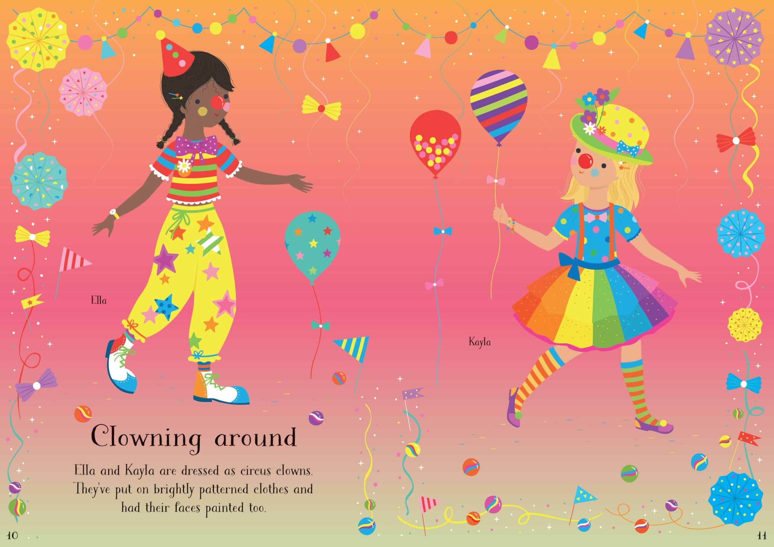 Carte pentru copii - Little Sticker Dolly Dressing Carnival