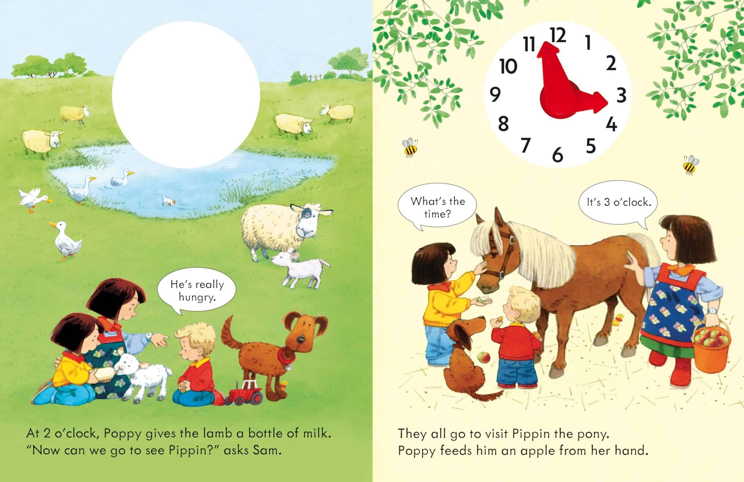 Carte pentru copii - Poppy and Sam's Telling the Time Book