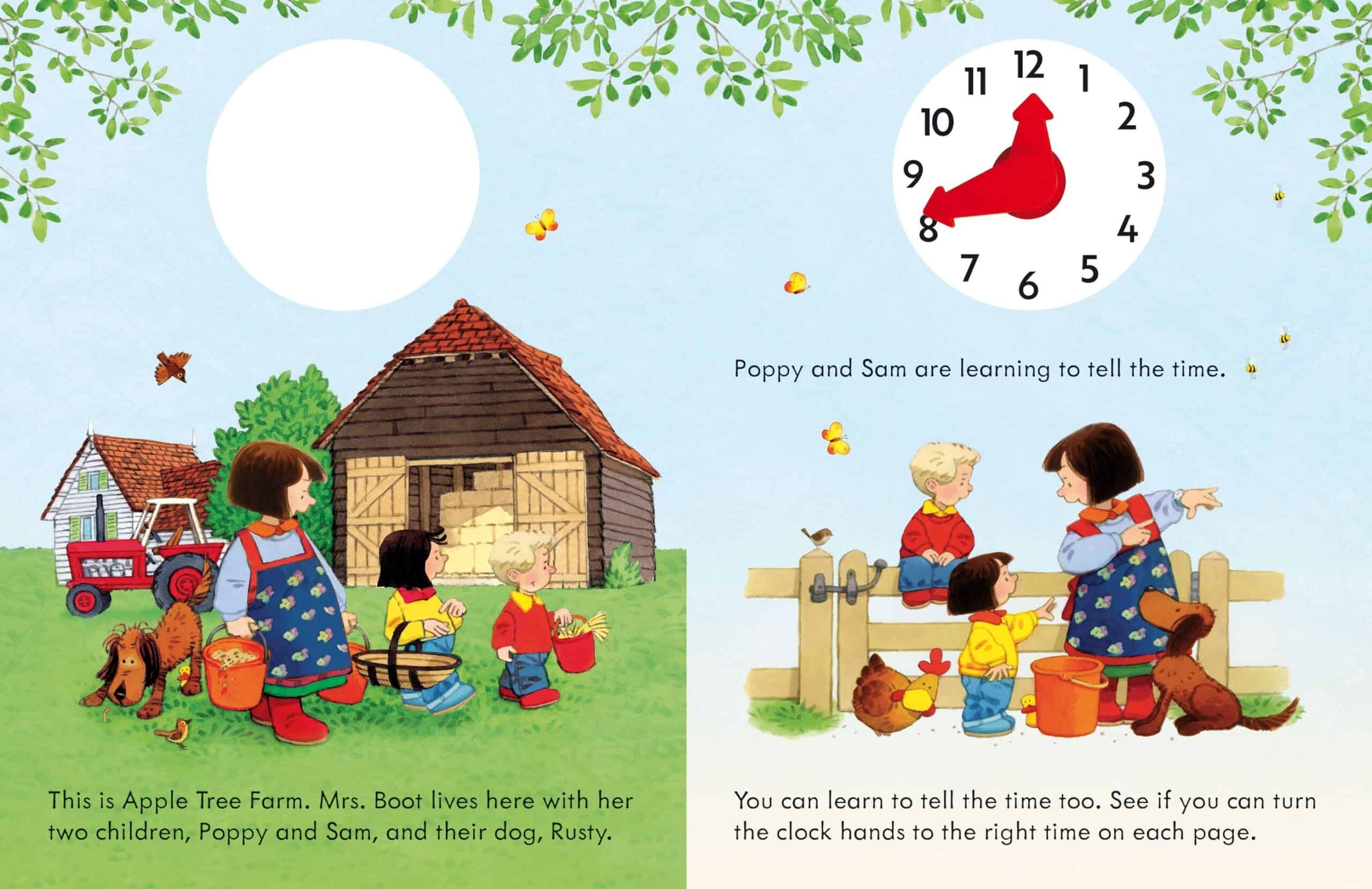 Carte pentru copii - Poppy and Sam's Telling the Time Book