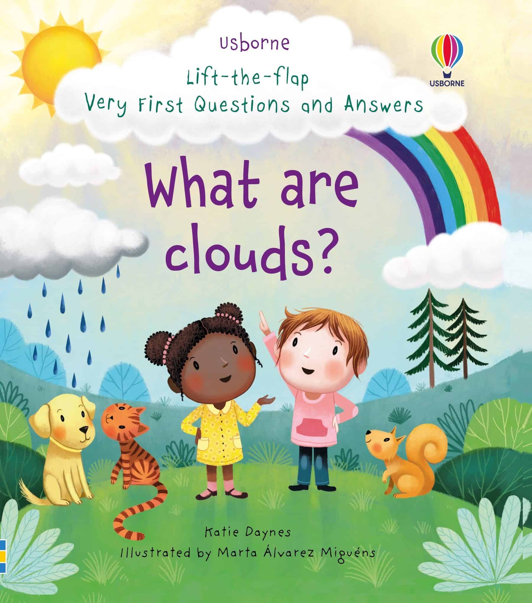 Carte pentru copii, Usborne, Very First Questions and Answers What are clouds?, 3+ ani