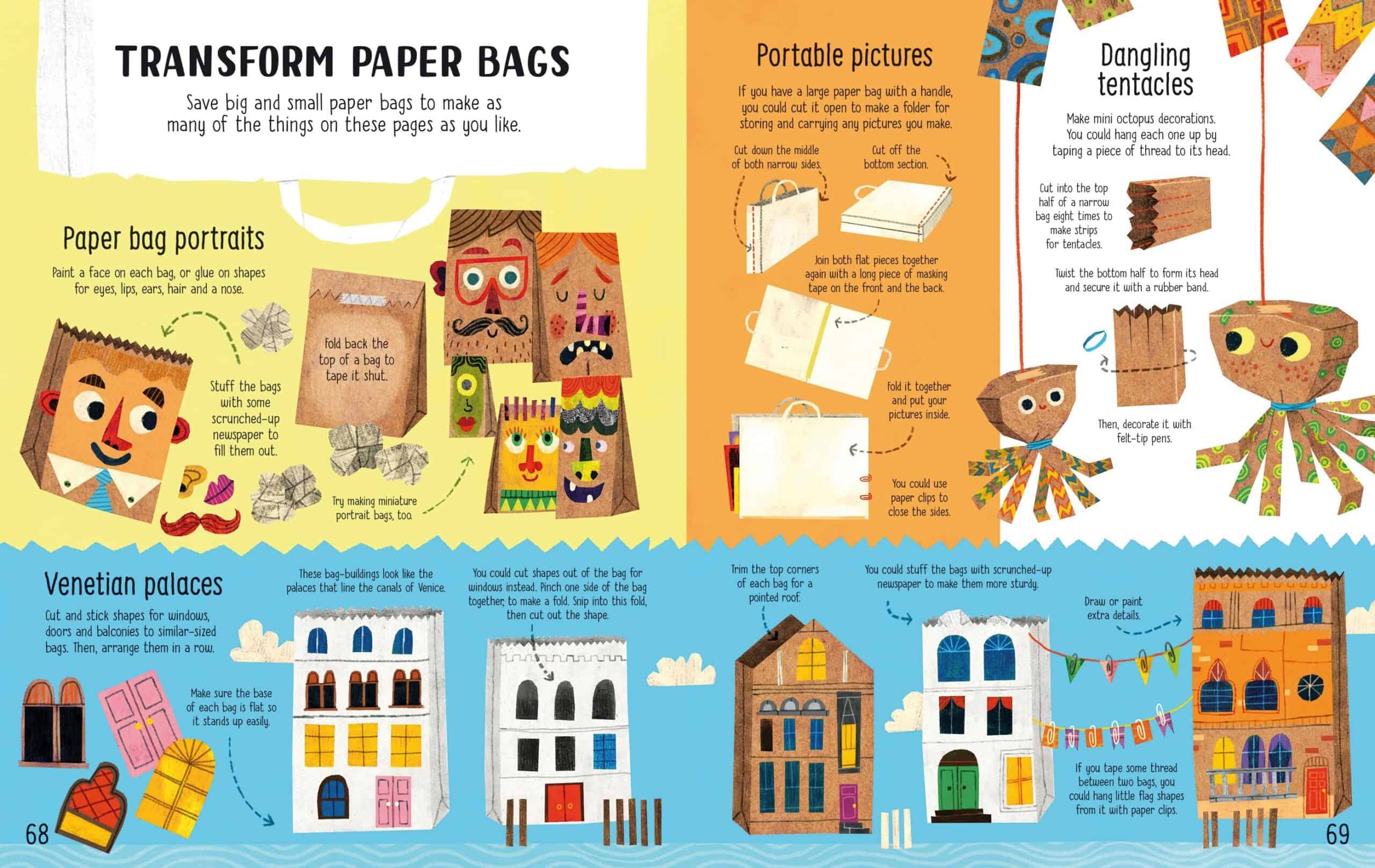 Carte pentru copii - Never Get Bored Cut, Fold and Stick