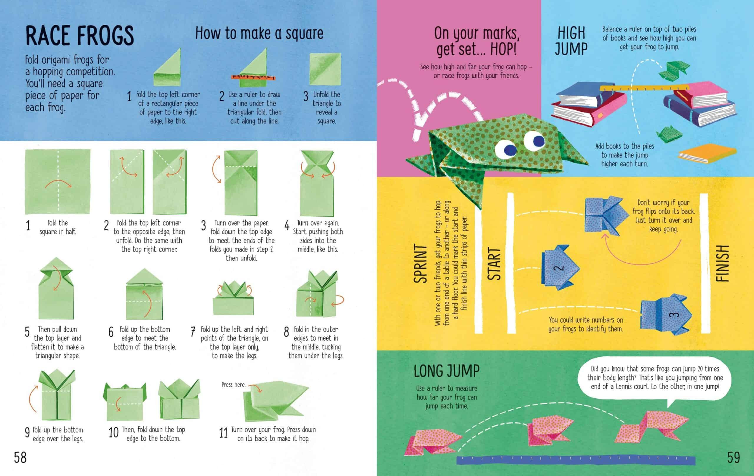 Carte pentru copii - Never Get Bored Cut, Fold and Stick