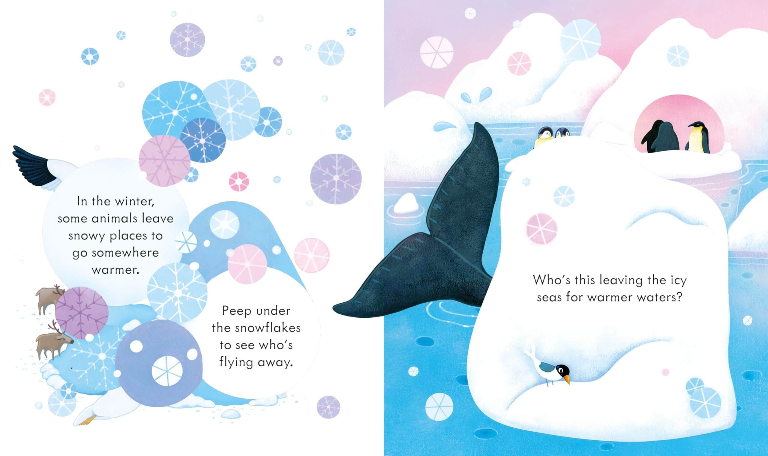 Carte pentru copii - Peep Inside snowy places