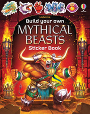 Carte pentru copii, Usborne, Build Your Own Mythical Beasts, 5+ ani