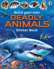 Carte pentru copii, Usborne, Build Your Own Deadly Animals, 5+ ani