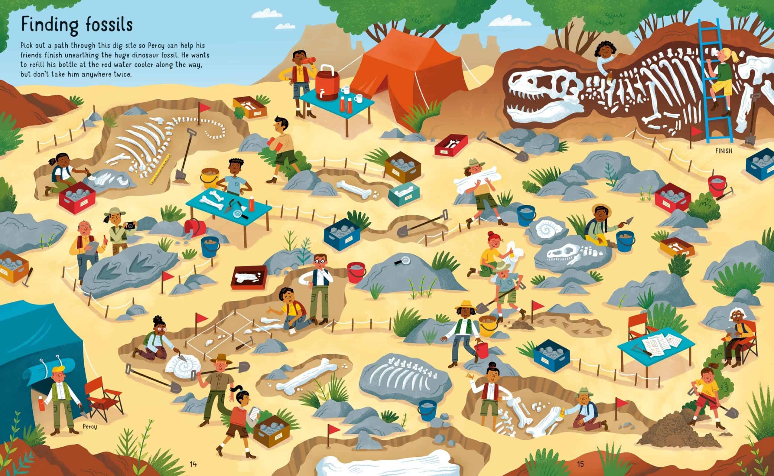 Carte pentru copii - Dinosaur Mazes