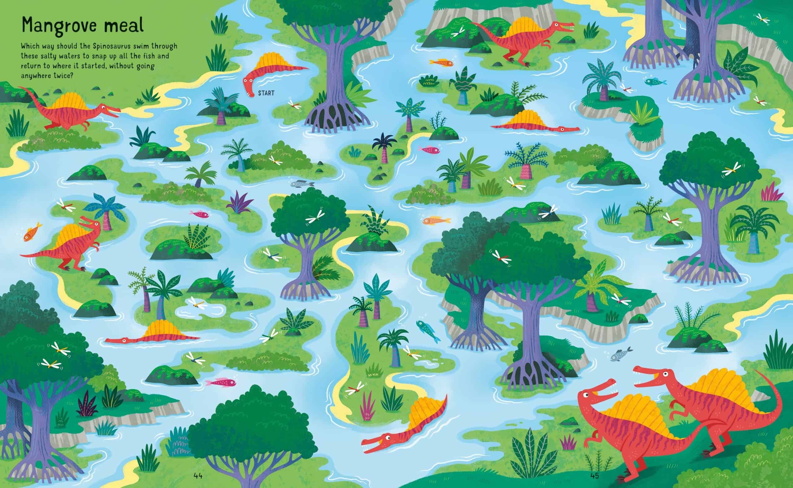 Carte pentru copii - Dinosaur Mazes