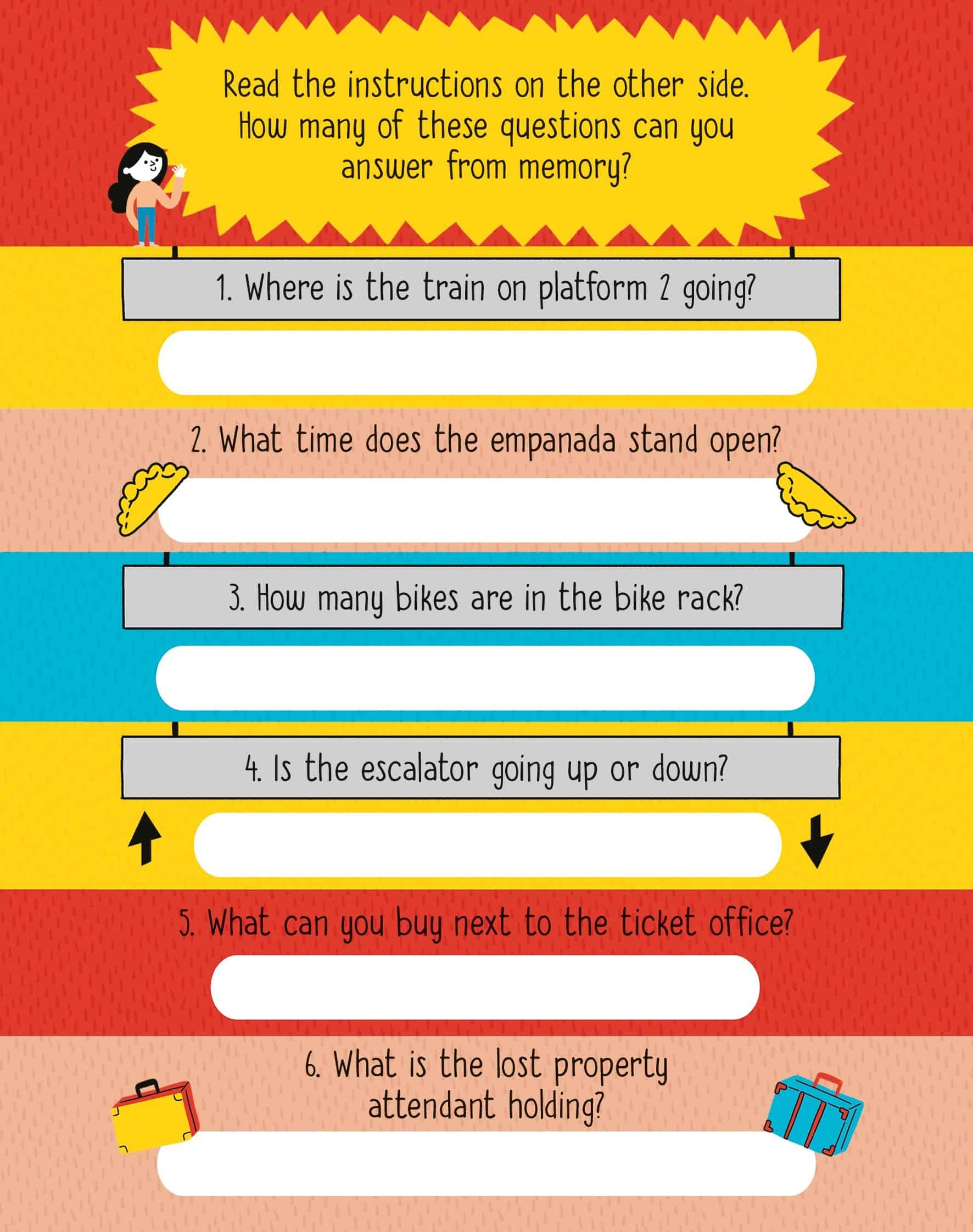 Carte pentru copii - Never Get Bored on a Train
