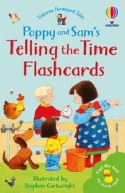 Carte pentru copii - Farmyard Tales Telling the Time Flashcards