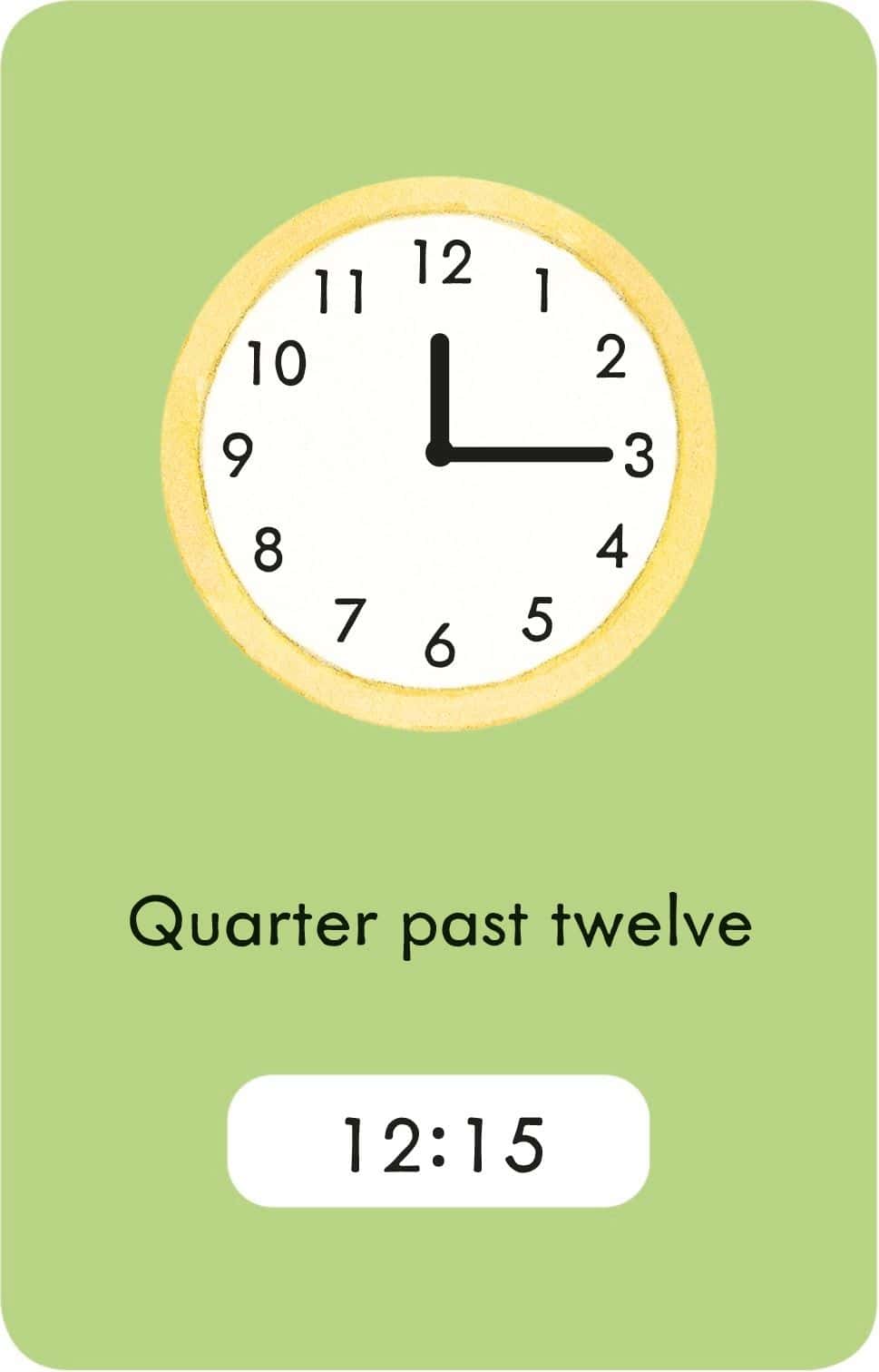 Carte pentru copii - Farmyard Tales Telling the Time Flashcards
