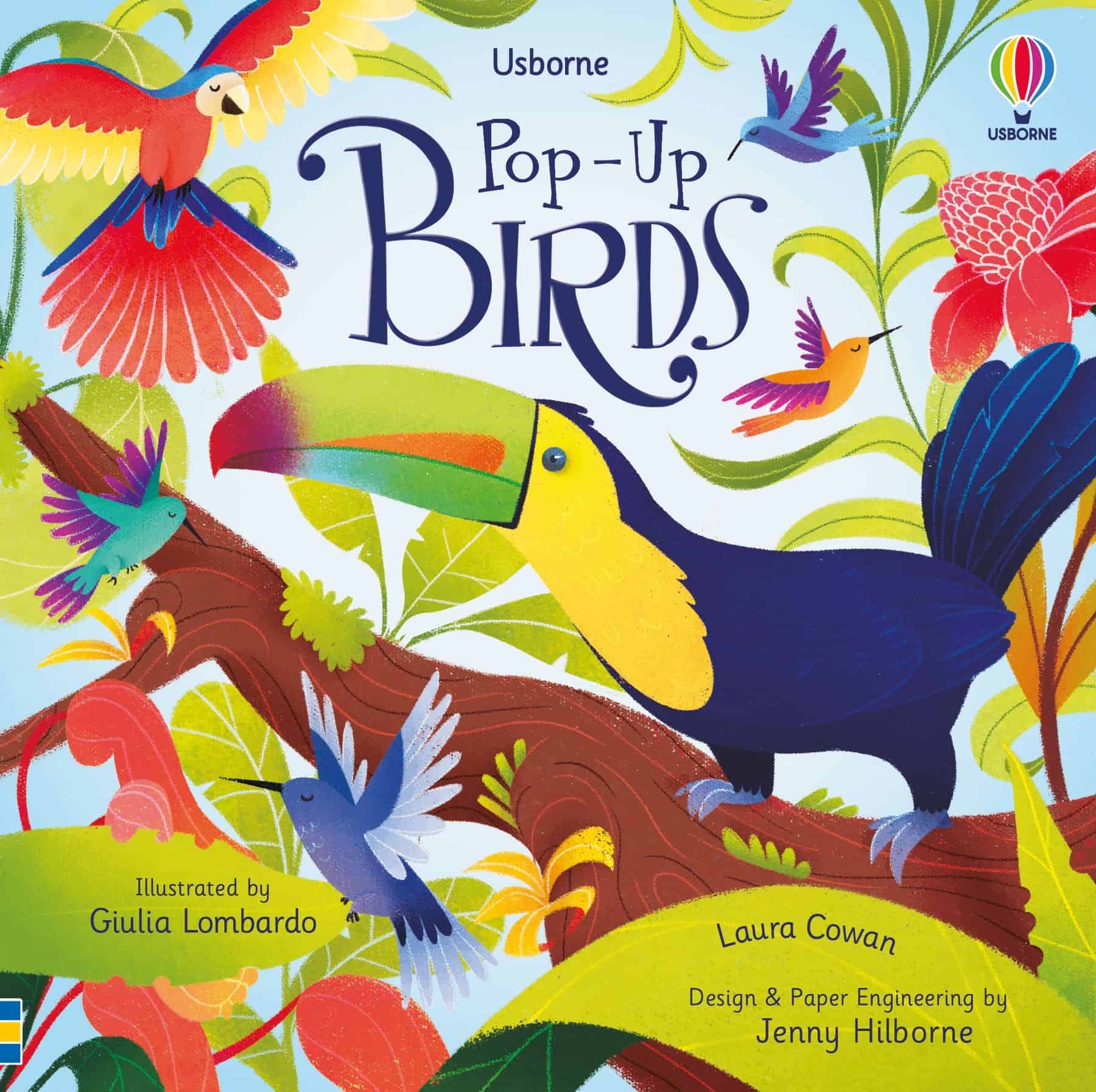 Carte Pop-Up Birds