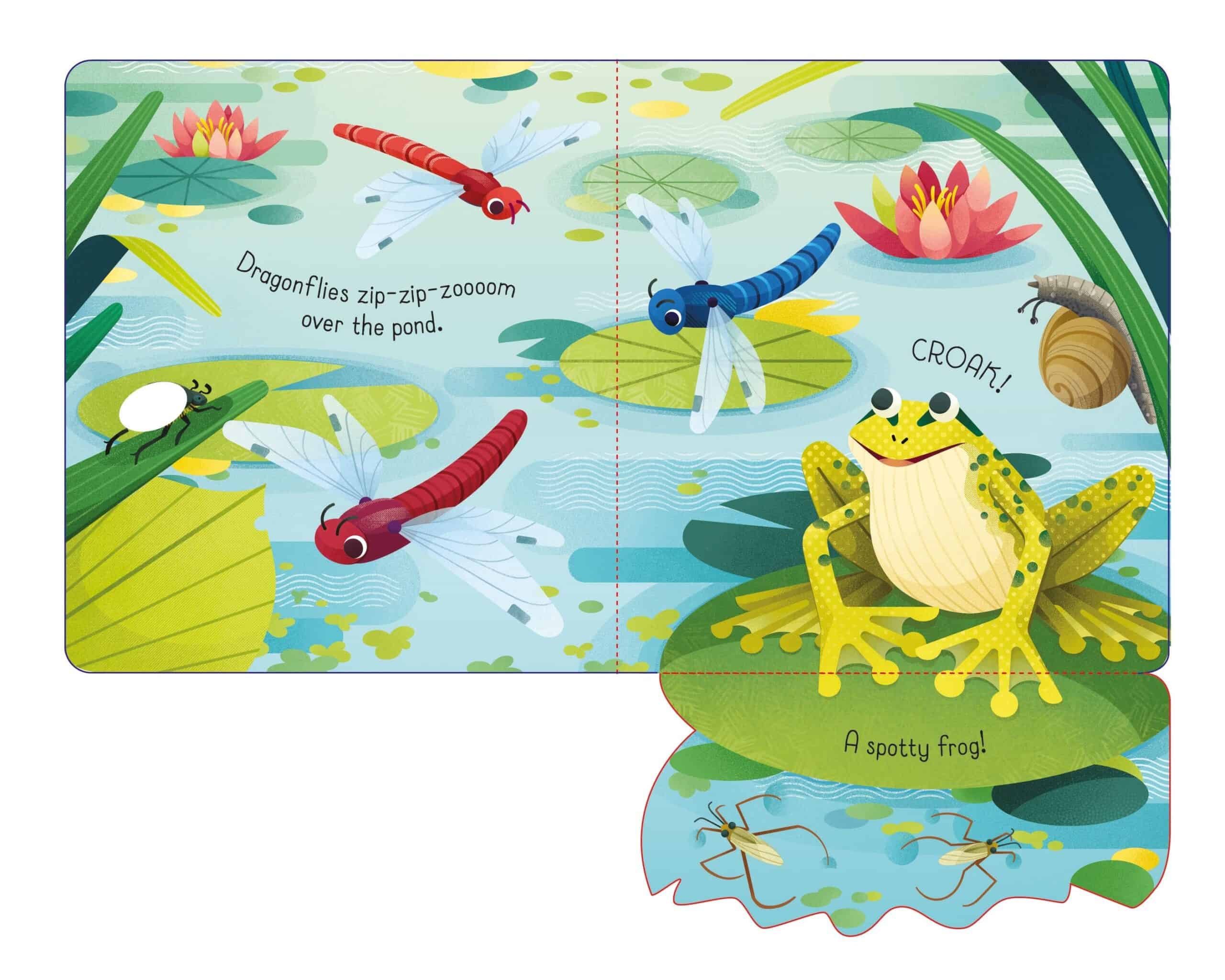 Carte pentru copii - Little lift and look Spotty Frog