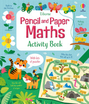 Carte pentru copii, Usborne, Pencil and Paper Maths, 5+ ani