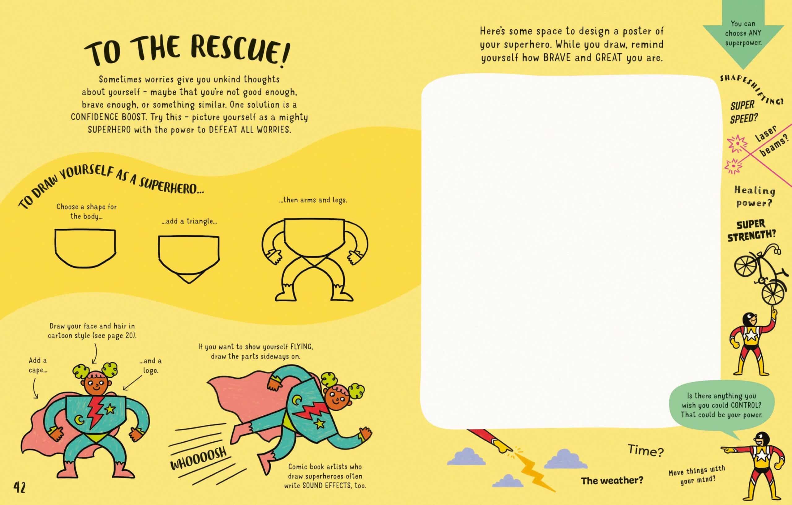 Carte pentru copii - The Unworry Drawing Book