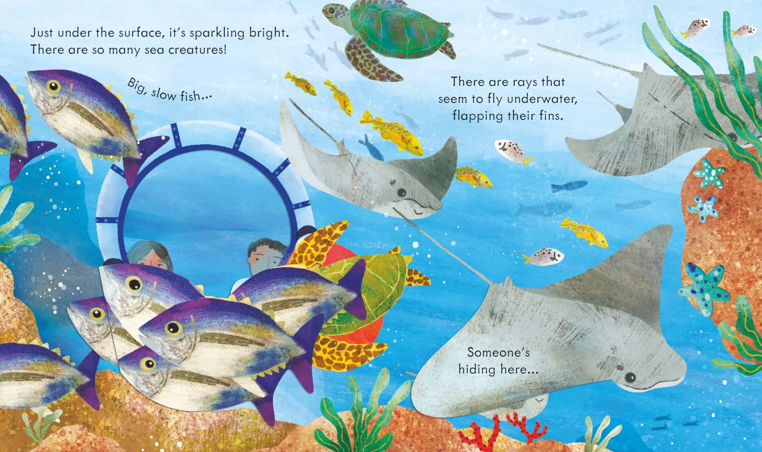 Carte pentru copii - Peep Inside the ocean