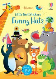 Carte pentru copii - Little First Stickers Funny Hats