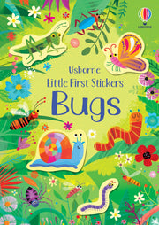 Carte pentru copii, Usborne, Little First Stickers Bugs, 3+ ani