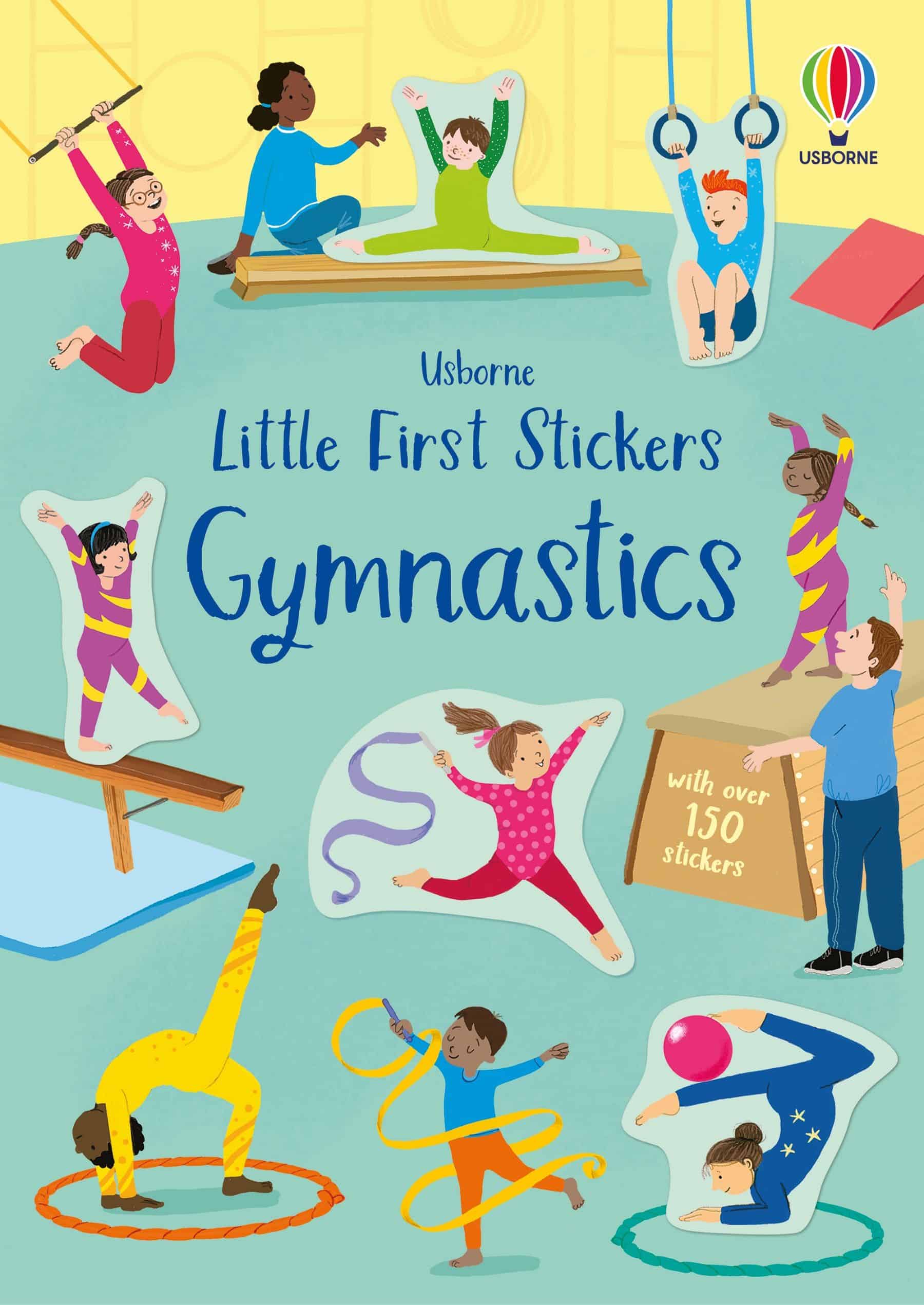 Carte pentru copii - First Sticker Book Gymnastics