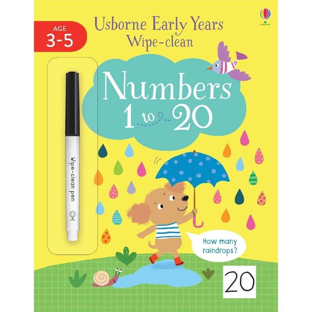 Scrie si sterge - Carte pentru copii - Primii ani - Early Years Wipe-Clean Wipe-Clean Numbers 1-20