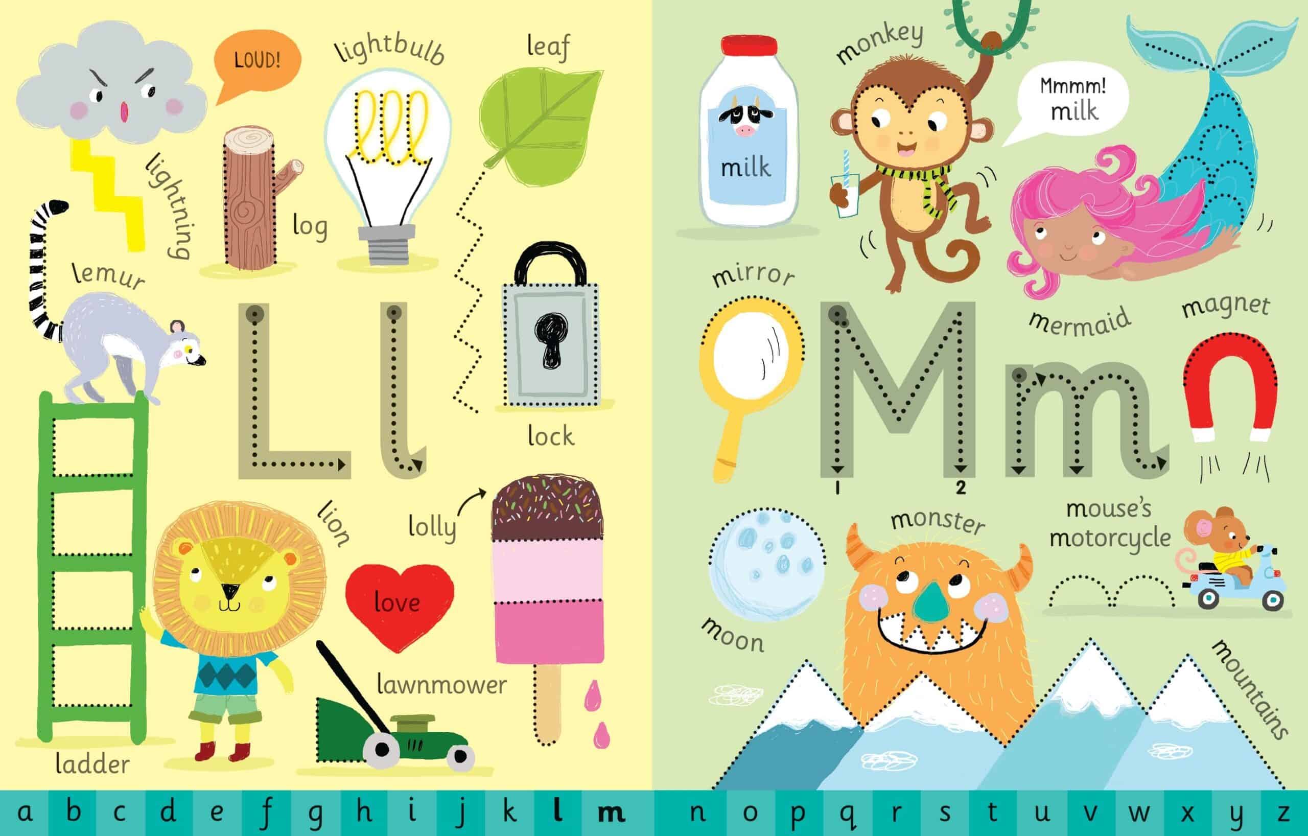 Scrie si sterge - Alfabetul - Early Years Wipe-Clean Alphabet