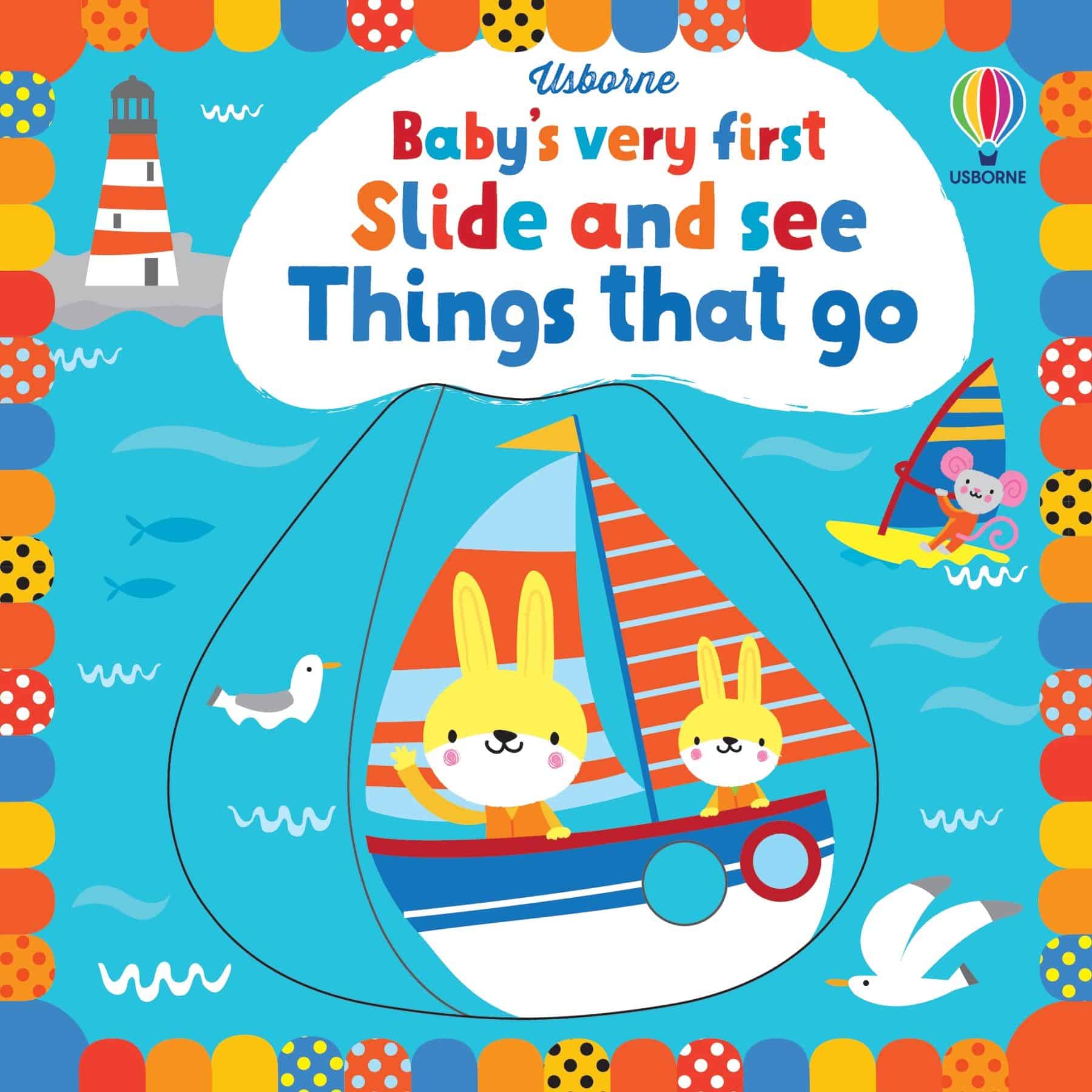 Carte Slide and See –Baby's Very First Slide and See Things that go