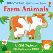 Carte pentru copii - Usborne First Jigsaws: Farm Animals