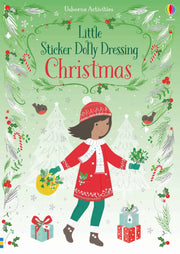 Carte pentru copii - Little Sticker Dolly Dressing Christmas