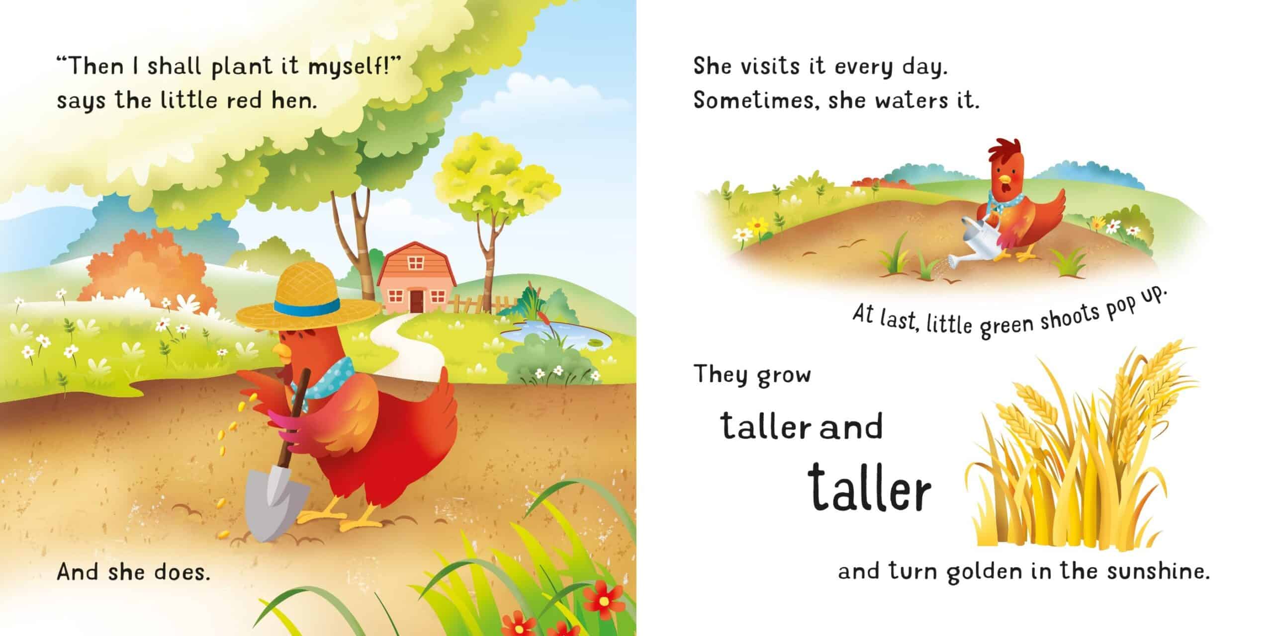 Carte pentru copii - Little Board Book: The Little Red Hen
