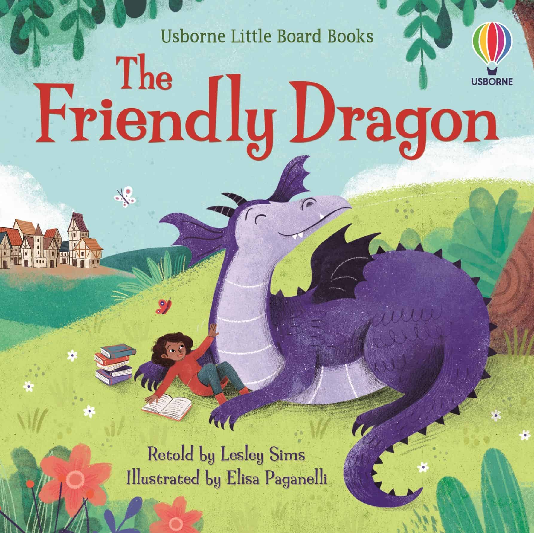 Carte pentru copii - Little Board Books: The Friendly Dragon