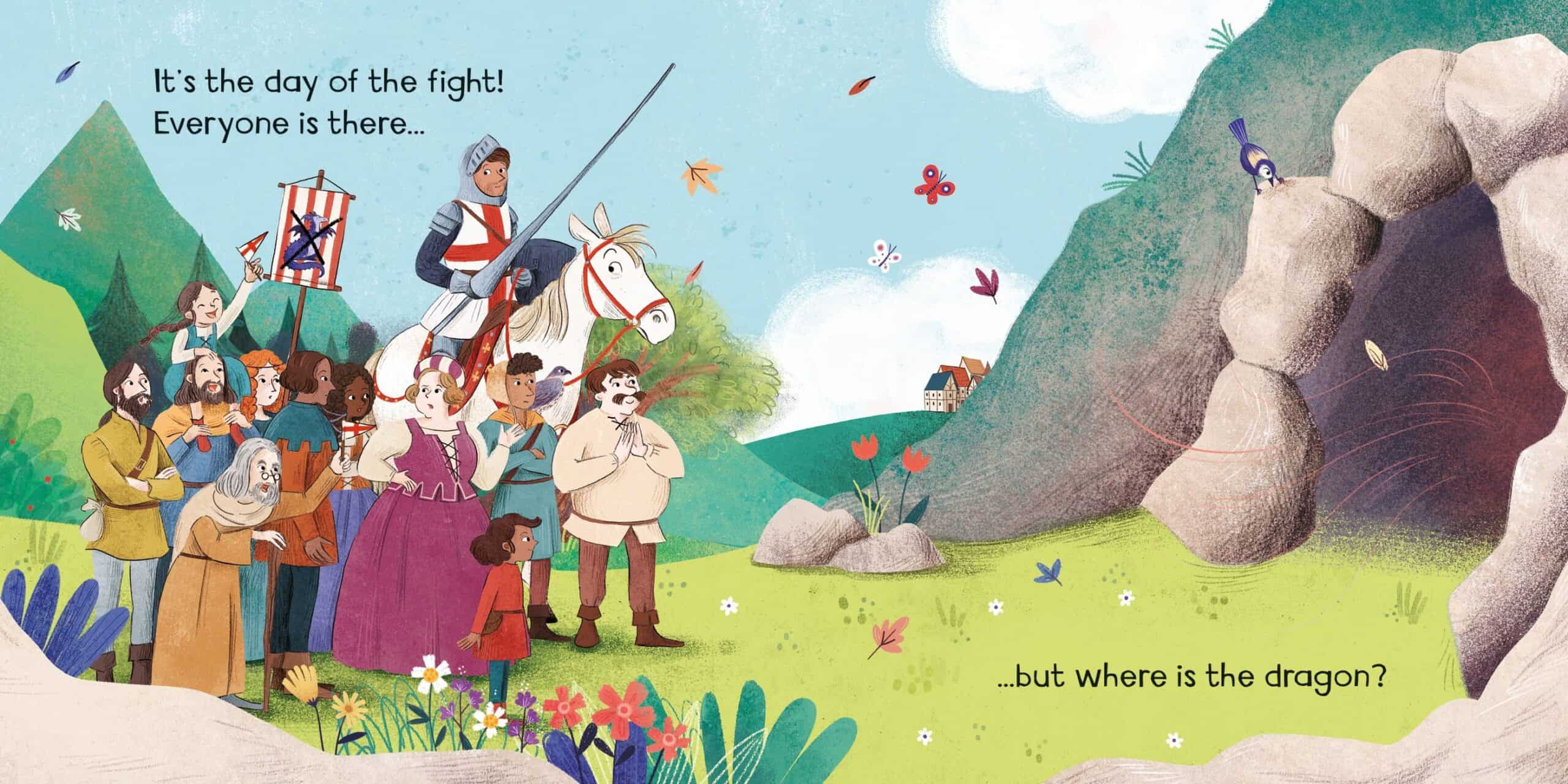 Carte pentru copii - Little Board Books: The Friendly Dragon