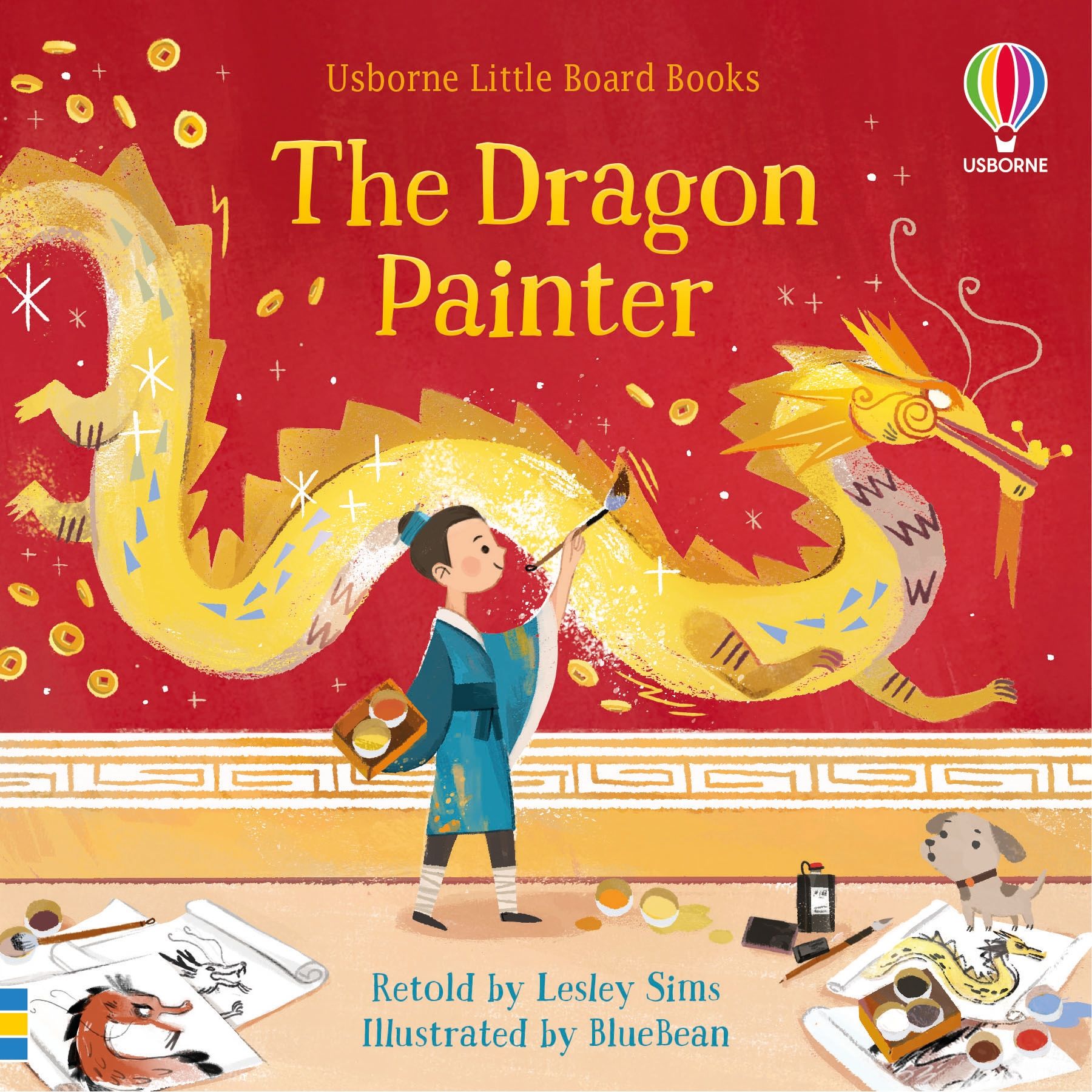 Carte pentru copii, Usborne, The Dragon Painter, 2+ ani